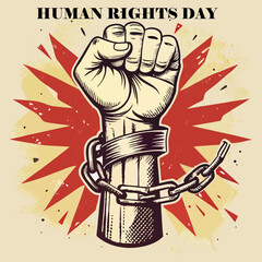 Human Rights: The Foundation of Peace and Freedom Art & Illustration