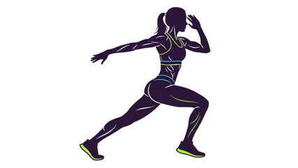 People in Fitness Gym Vector Illustration Set – Cardio and Strength Training Exercises AI EPS PNG JPEG
