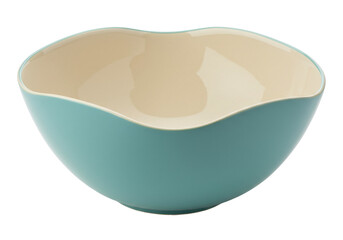 Isolated Decorative Bowl Light Green Color Home Decor Element Serving Dish Studio Object