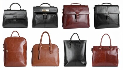 Elegant Leather Bags Handbags, Briefcases, Backpack, Tote