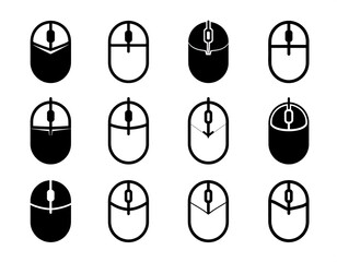 Computer mouse icons