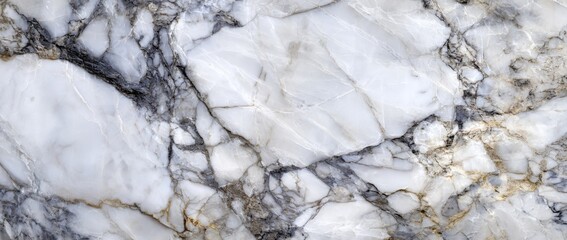 Fototapeta premium Marble slab made of ivory with veining and swirling patterns of gray and brown that create a natural texture