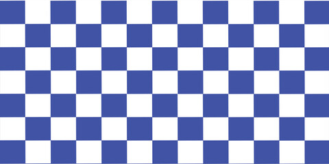 Blue white checkered seamless background. Blue white graphic resource checkered pattern