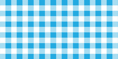Gingham pattern background. Retro tablecloth texture. Abstract color full of Scott pattern. Pastel gingham seamless background for print on fabric. Vector art.