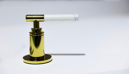 Golden faucet