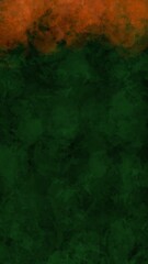 Green and Orange Abstract Textured Background – Rustic Artistic Design