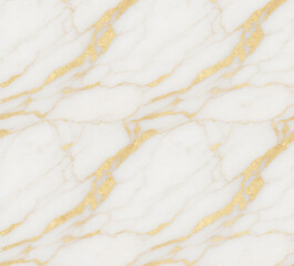 White and Gold Marble Texture Background