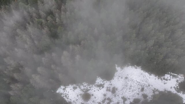 Savsat Karagol Lake and Savsat Village Drone Video, Savsat Artvin, Turkiye (Turkey)