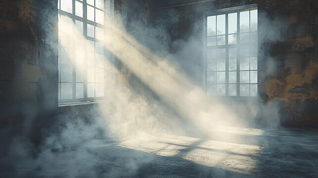 Concrete grinding in poorly ventilated workspace Generative AI - Powered by Adobe