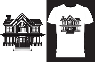 house silhouette vector