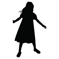World Children's Day Silhouette