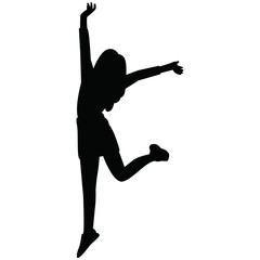 World Children's Day Silhouette