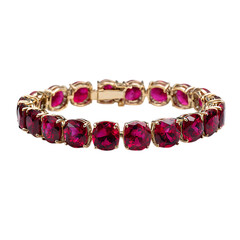 Ruby Bracelet Elegant Jewelry For Women