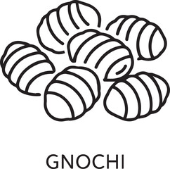 "Gnocchi – Soft potato-based dumplings served with sauces"