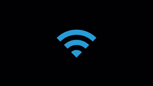 No internet connection Wi-Fi offline animation video