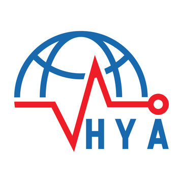 HYA letter design. HYA letter technology logo design. HYA Monogram logo design for an entrepreneur and business.
