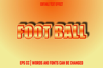 editable football text effect
