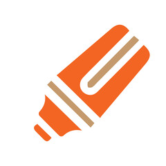 Orange Marker Icon