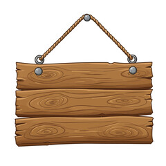 wooden, sign, hanging, clipart, board, rustic, blank, rope, illustration, wood, plank, signage, design, cartoon, vector, decor, frame, notice, nailed, message, template, vintage, empty, brown, texture