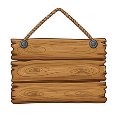 wooden, sign, hanging, clipart, board, rustic, blank, rope, illustration, wood, plank, signage, design, cartoon, vector, decor, frame, notice, nailed, message, template, vintage, empty, brown, texture