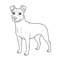 puppy, dog, cute, cartoon, vector, clipart, lineart, pet, animal, illustration, sketch, drawing, adorable, fluffy, happy, ears, tail, paws, playful, friendly, kawaii, child, kids, coloring, outline, c