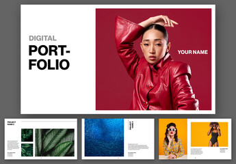 DIgital Portfolio Layout