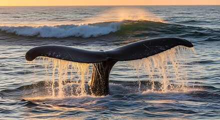 Whale Tail Sunrise.