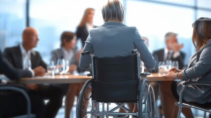 inclusion, accessibility, diversity, disability, shopping, mall, lifestyle, independence, empowerment, mobility, technology, smartphone, woman, modern, equality, participation, adaptive, support, reta