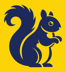 squirrel with nut Vector T shirt Design