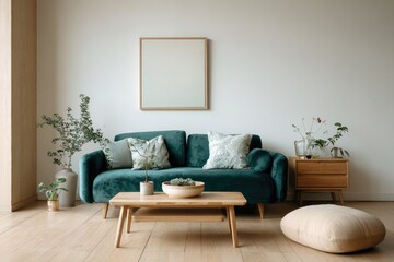 Fototapeta premium Modern living room interior (12)