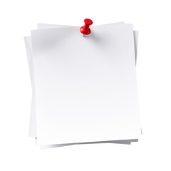 Papel para anota&ccedil;&atilde;o fixada na parede elemento 3d nota adesiva