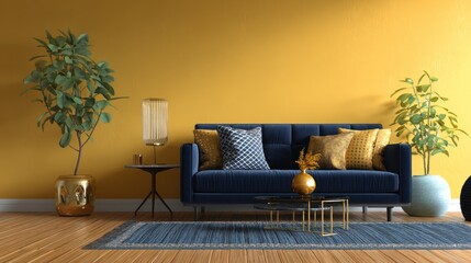 Modern living room interior design