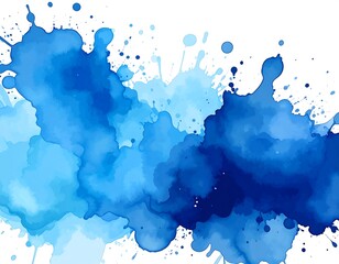 Obraz premium Abstract Watercolor Splatter Background Design