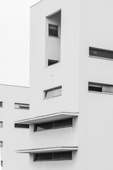 Porto, Portugal - July 10 2025: The original style building of Faculdade de Arquitectura da Universidade do Porto