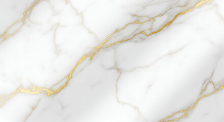 Elegant white marble texture with stunning gold veins, perfect for luxury design projects and backgrounds