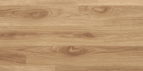 A seamless light brown wooden texture with natural grain patterns, a horizontal orientation, and a smooth surface, exhibiting subtle shade variations and resembling polished oak wood.