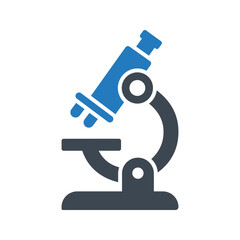 Microscope, Optical microscope icon
