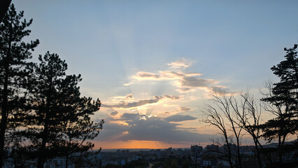Fototapeta premium Nice view from Varna and Black sea
