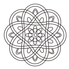 abstract mandala elements