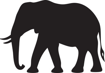 Elephant silhouette
