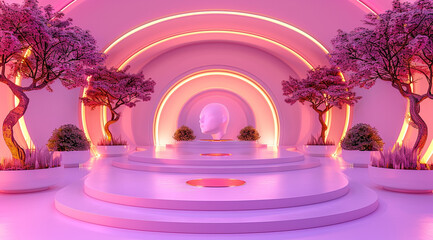 fountain at night in barcelona