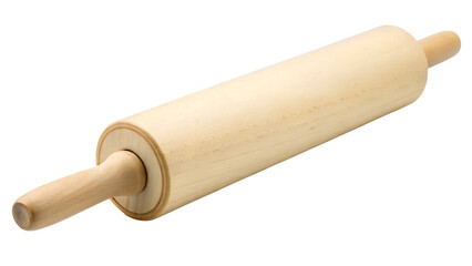 Fototapeta premium rolling pin isolated on white