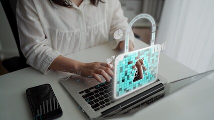 Cyber security protection and cyber security strategies against cyber threats, system hacks,...