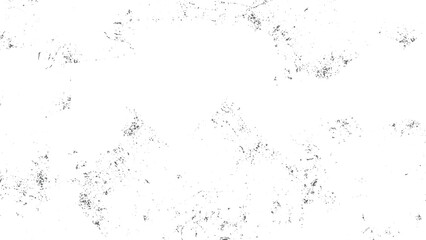 Grunge overlay vector with old wall cement texture for vintage design effect. Isolated white background with distressed uneven abstract grunge vector texture. 