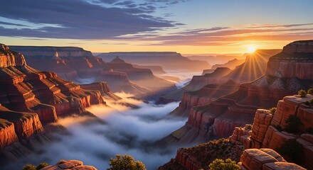Canyon Sunrise. (4)