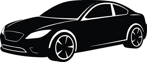 car illustration, automobile icon
