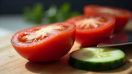 close up of sharp chef knife on wooden cutting board with fresh peeled and shredded carrots for cooking preparation.