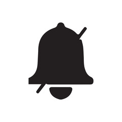 vector illustration of a bell