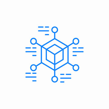 node map icon sign vector