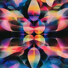 Obraz premium Abstract flowing orange waves with dark minimal background high resolution picture